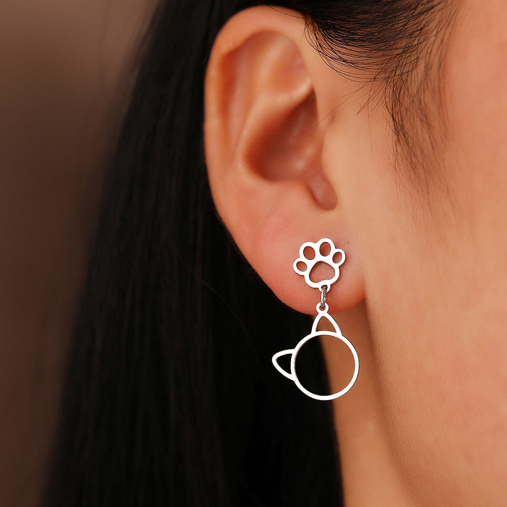 Classic Cat Earrings