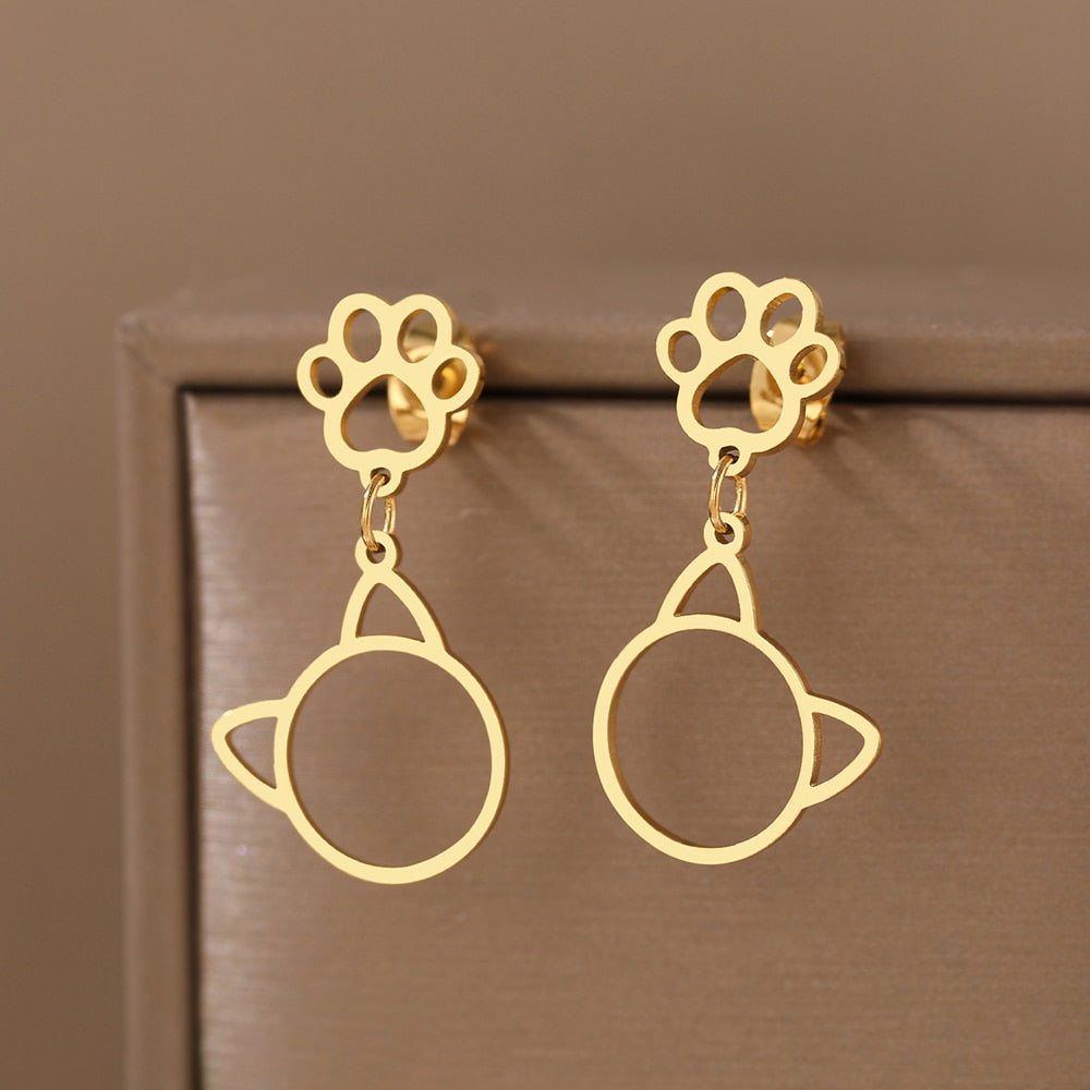 Classic Cat Earrings