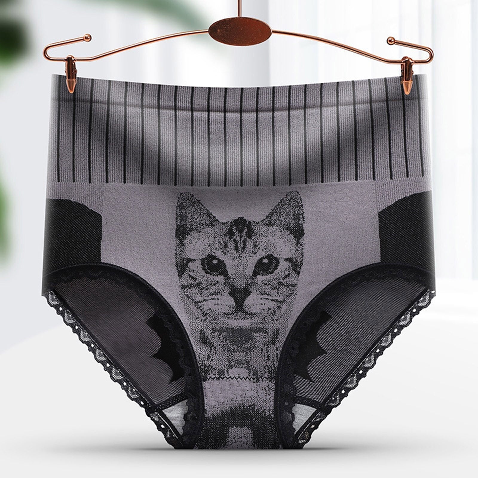 High Waist Cat Panties