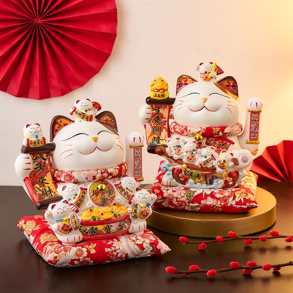 Lucky Cat Figurine