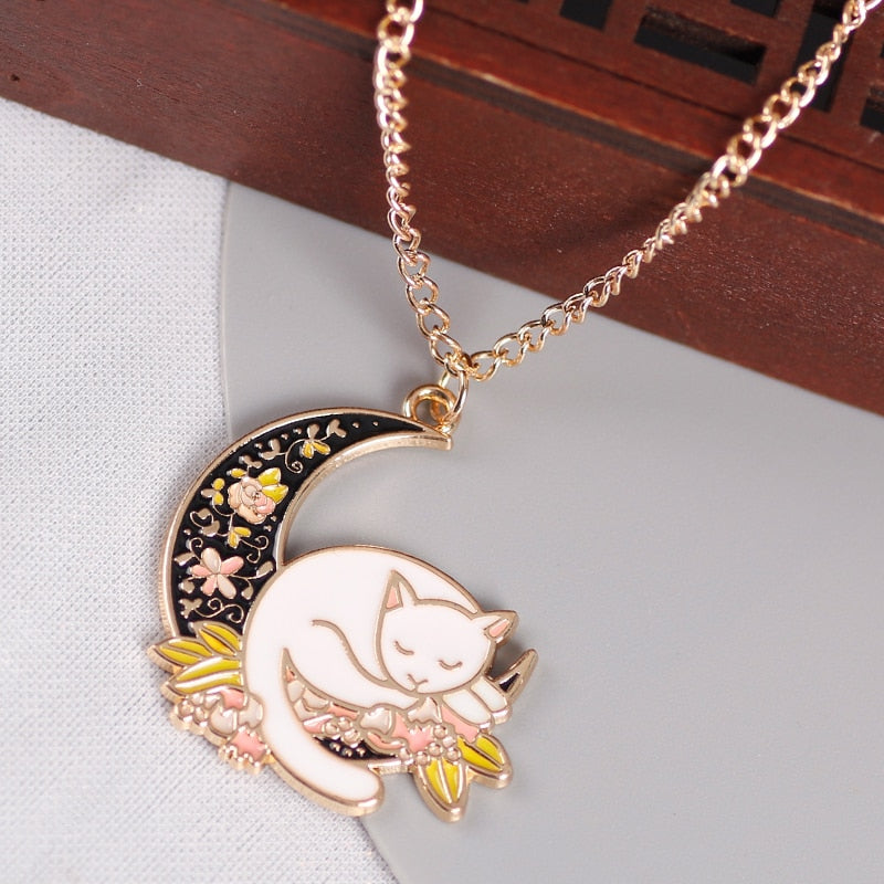 Acrylic Cat Necklace