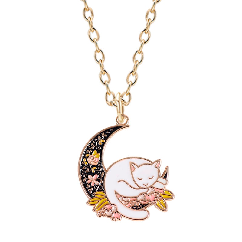 Acrylic Cat Necklace