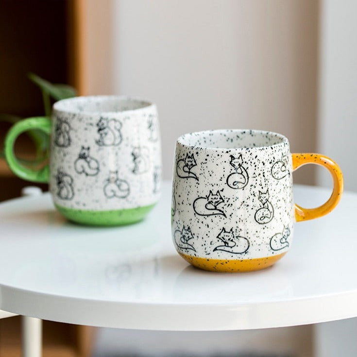 Anthropologie Cat Mug