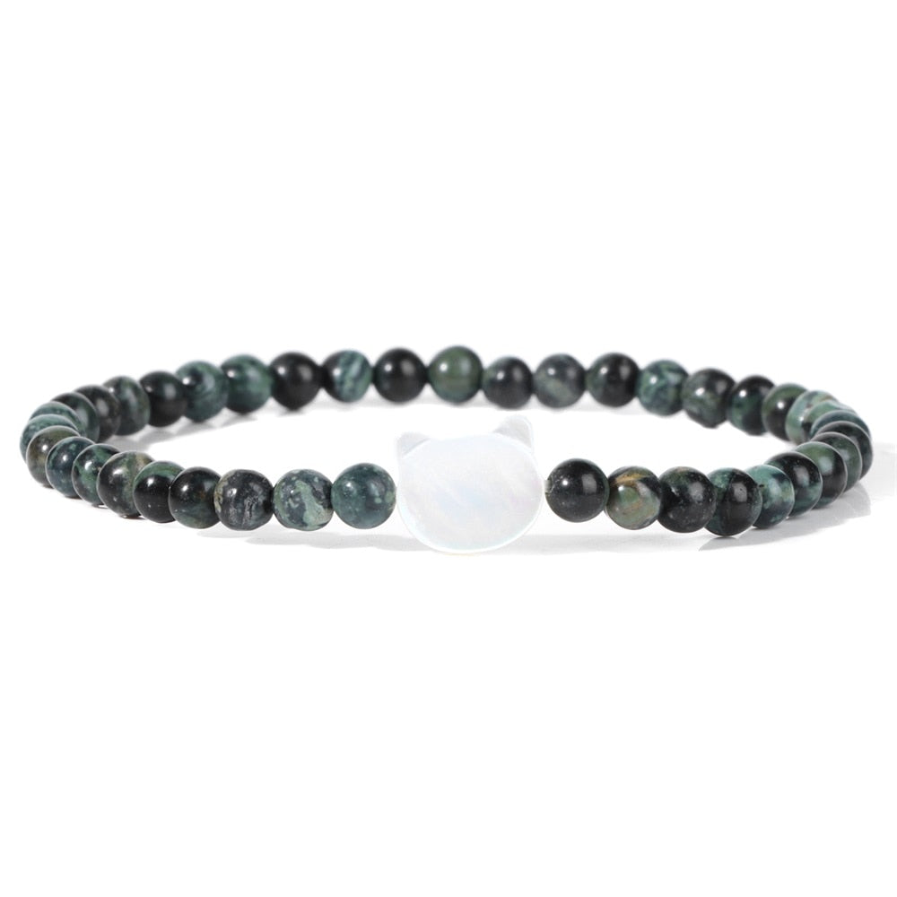 Beaded Cat Bracelet