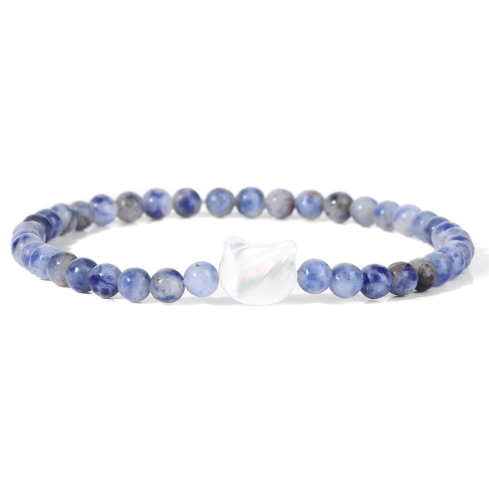 Beaded Cat Bracelet