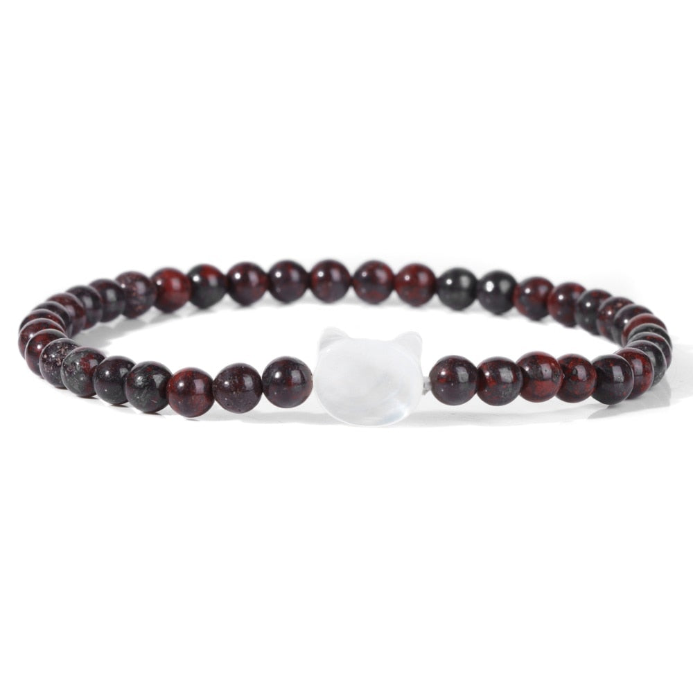 Beaded Cat Bracelet