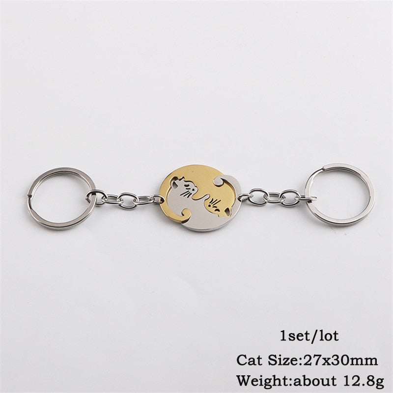 Bff Cat Keychain