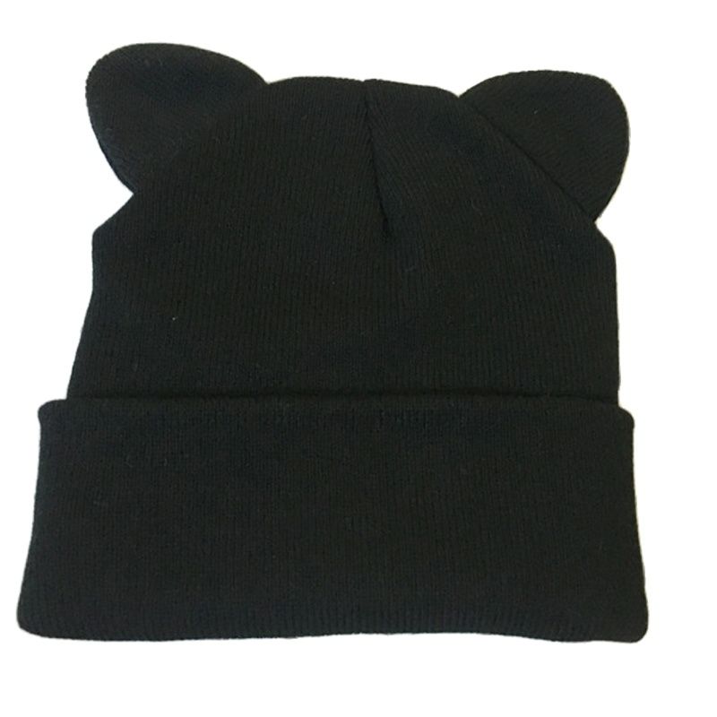 Black Cat Beanie