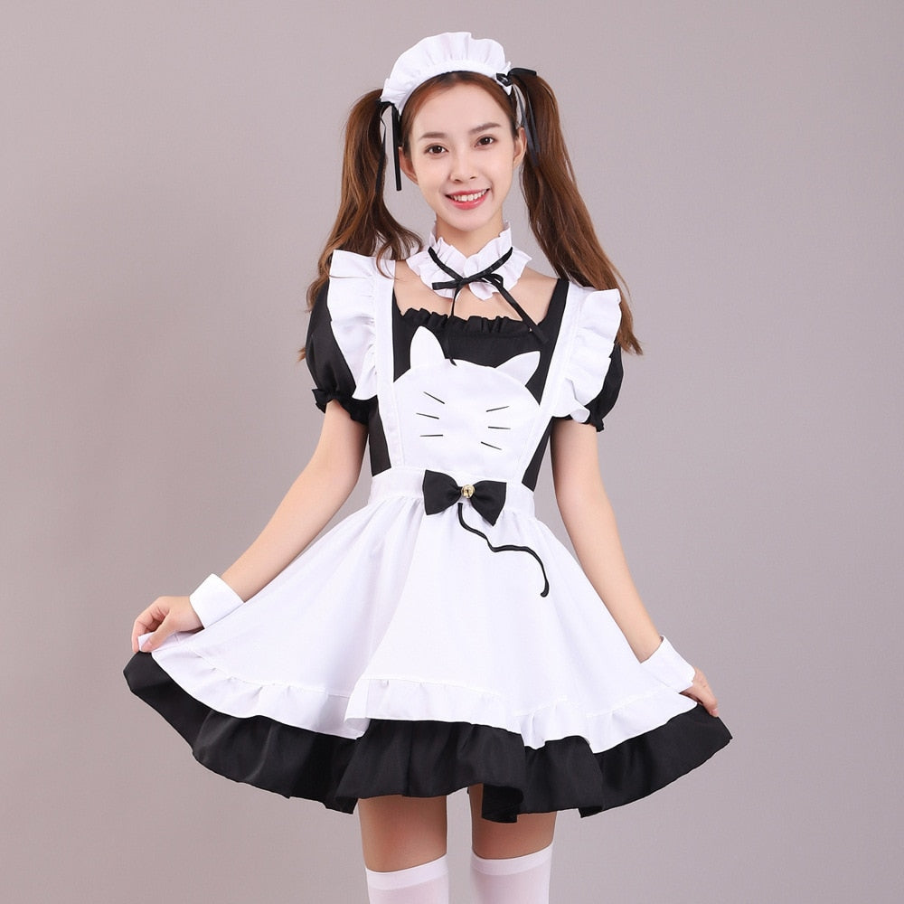 Black Cat Maid Dress