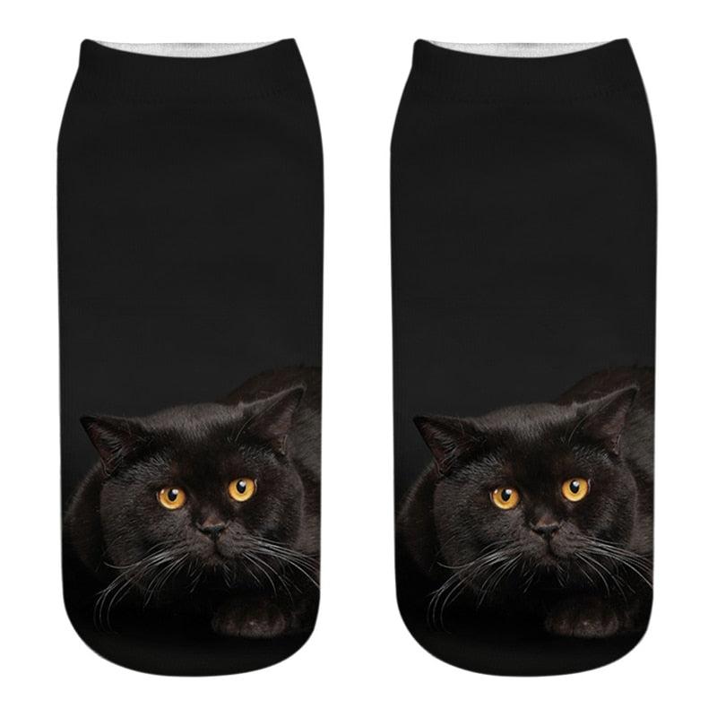 Black Cat Socks