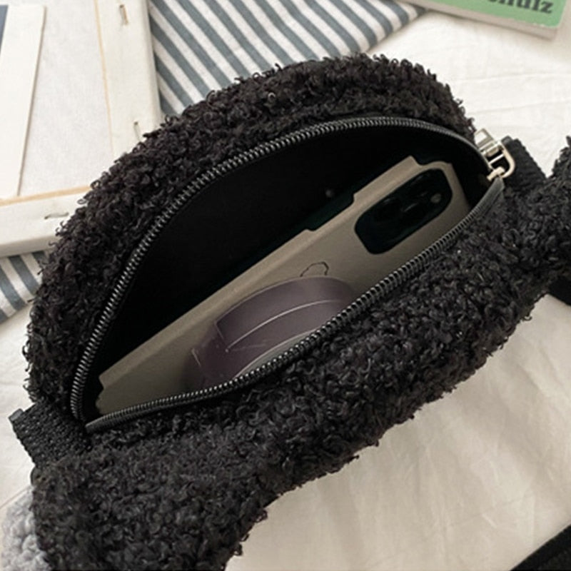 Black Crossbody Cat Purse