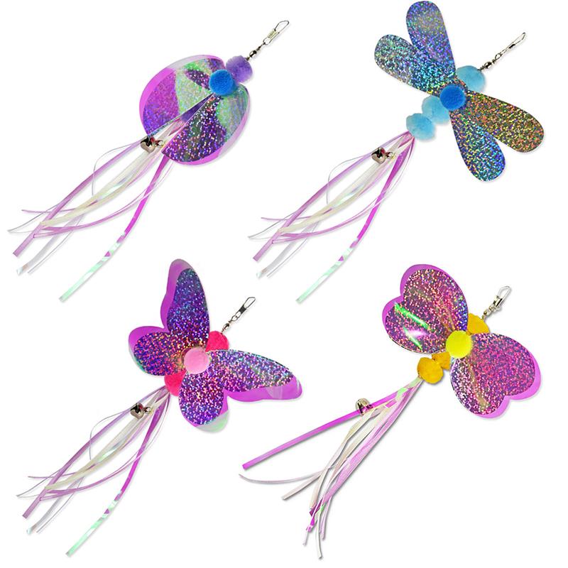 Butterfly Wand Cat Toy