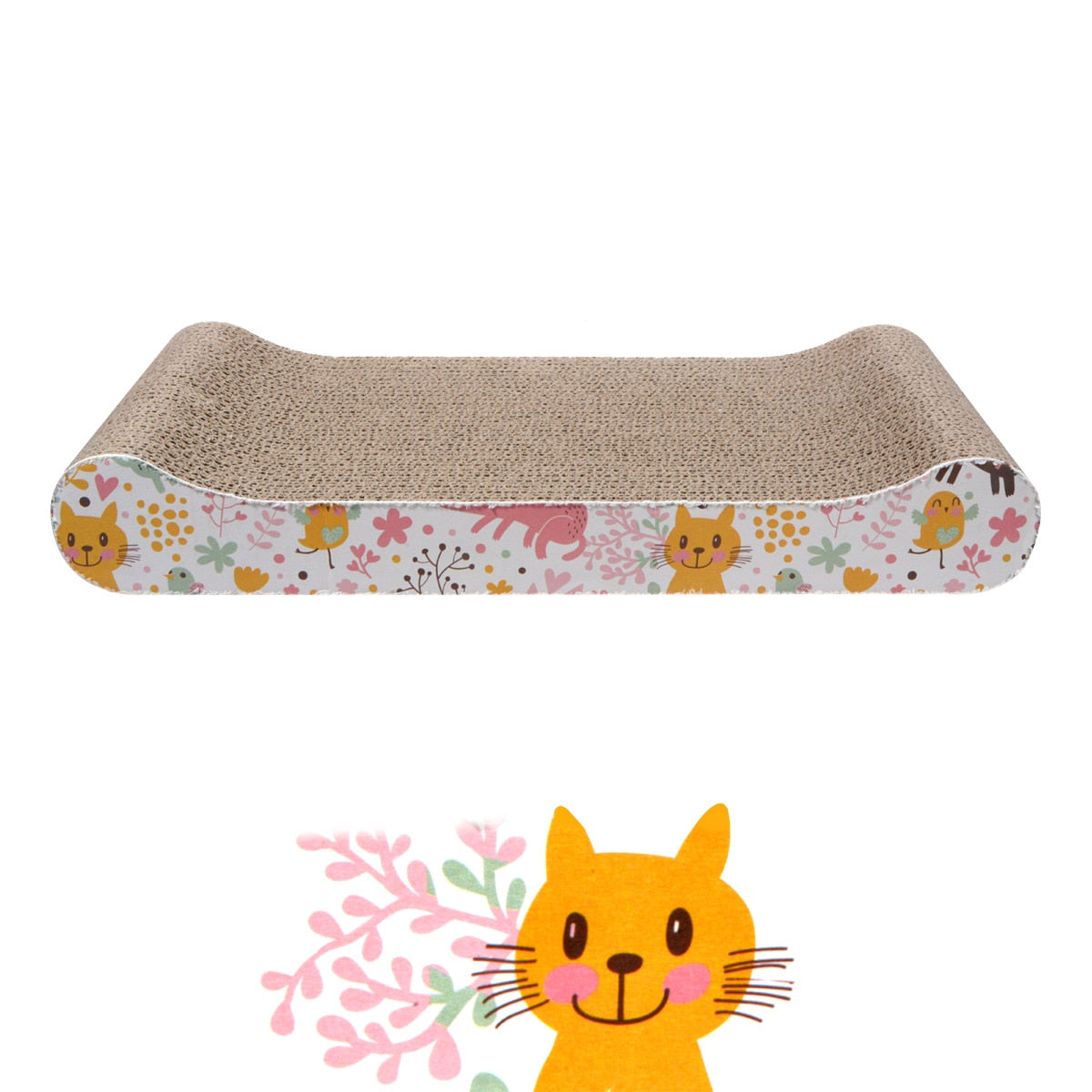 Cardboard Cat Scratcher Post