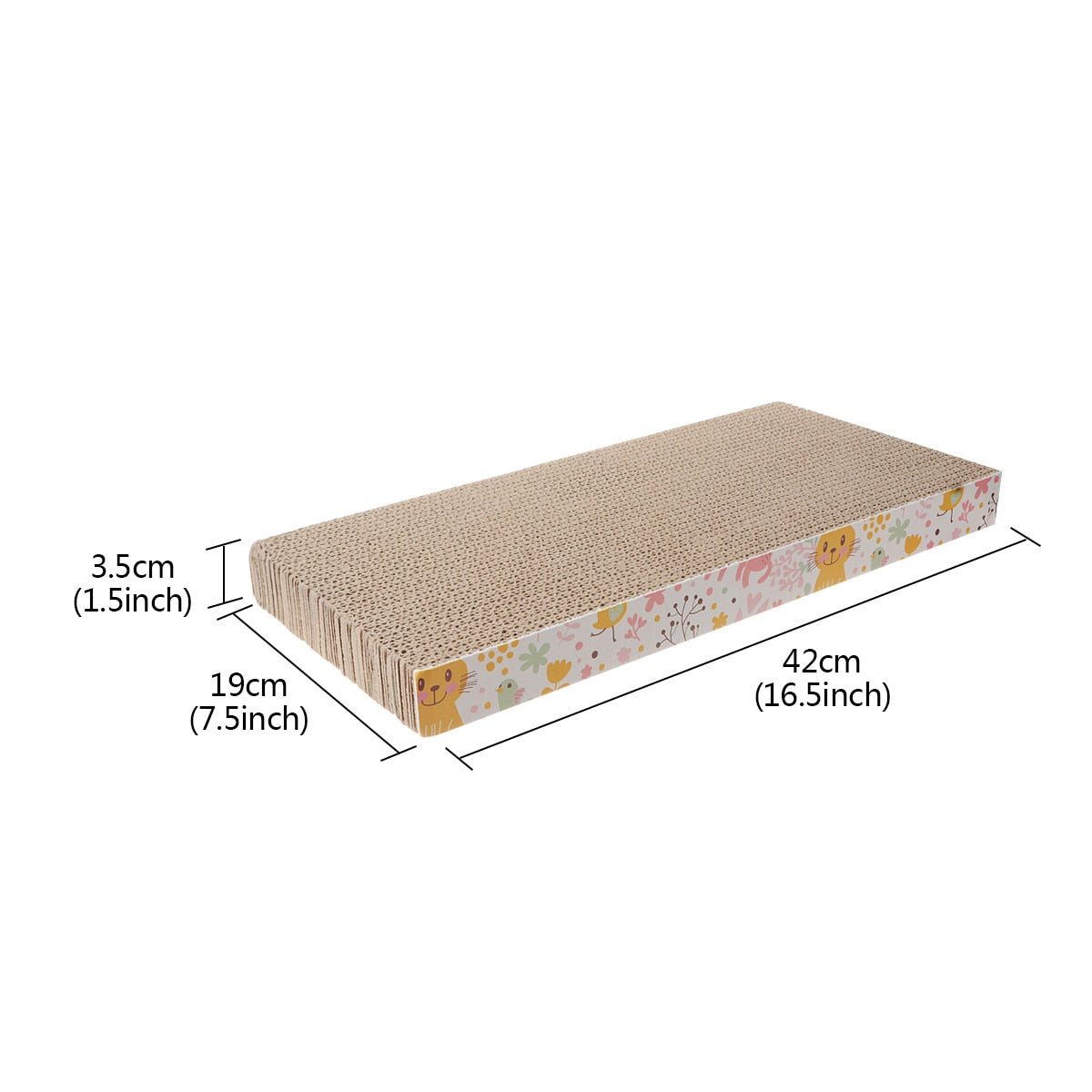 Cardboard Cat Scratcher Post