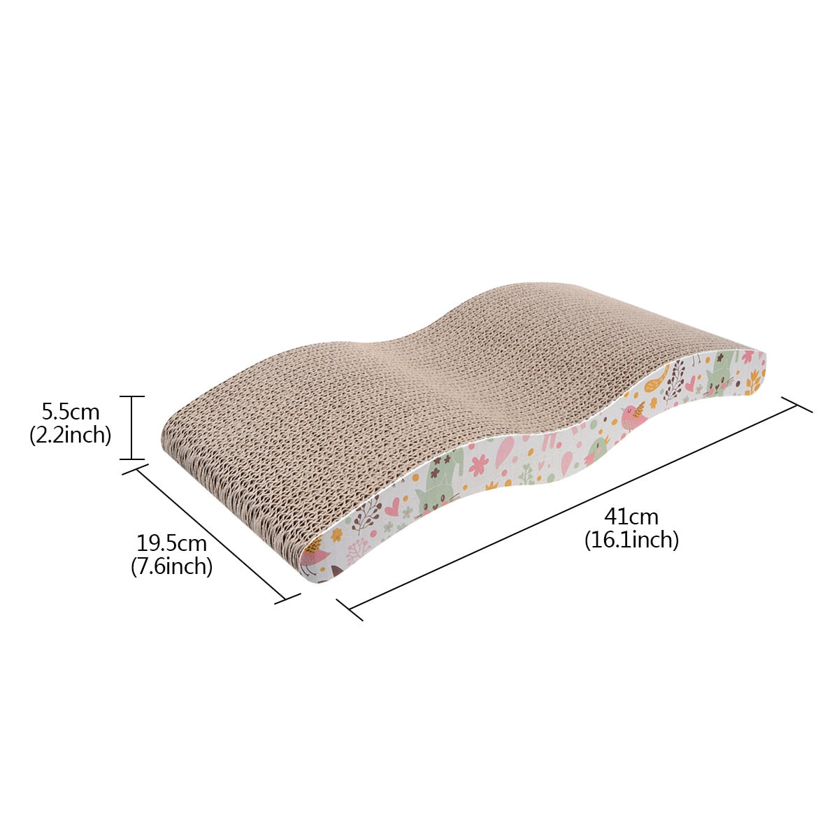 Cardboard Cat Scratcher Post