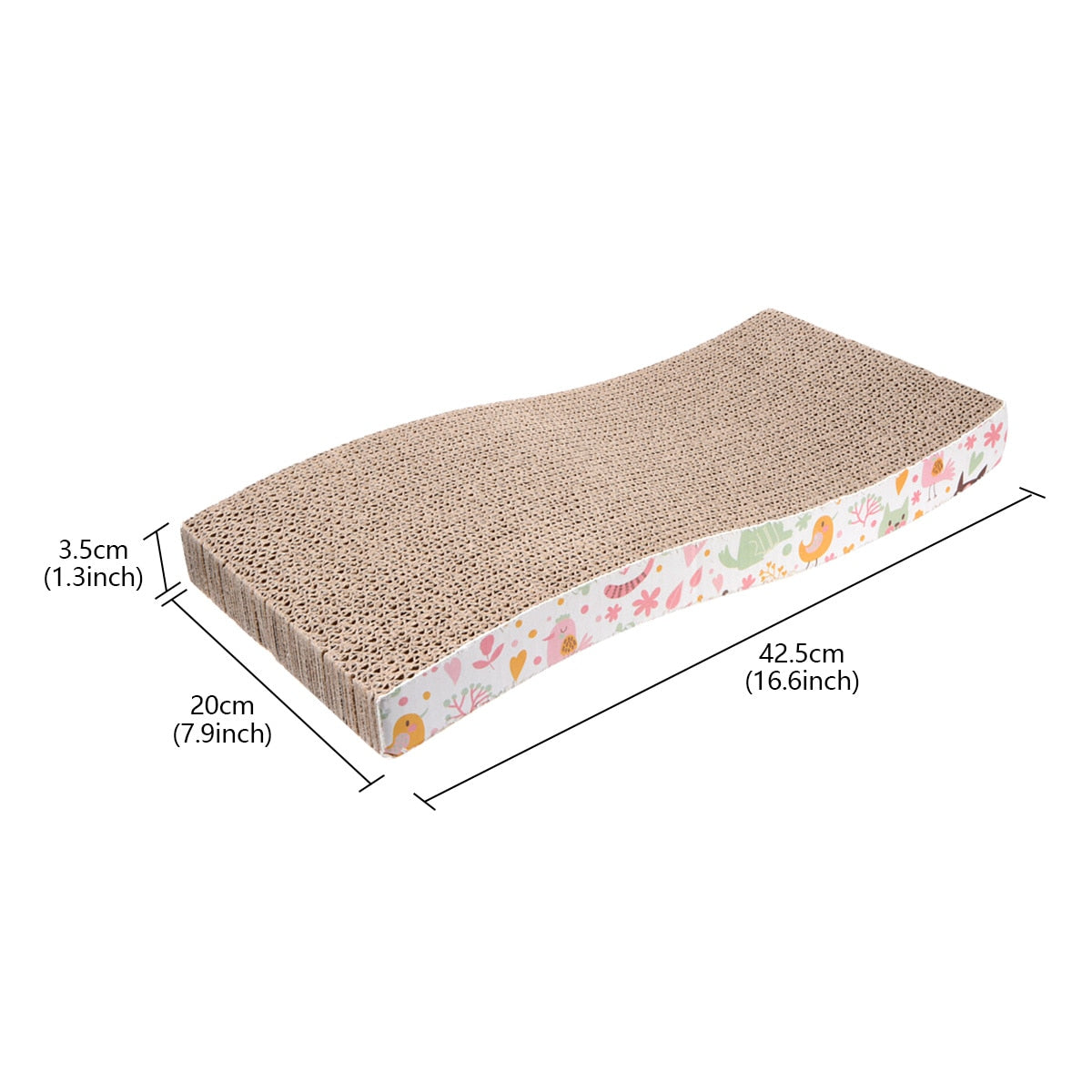 Cardboard Cat Scratcher Post