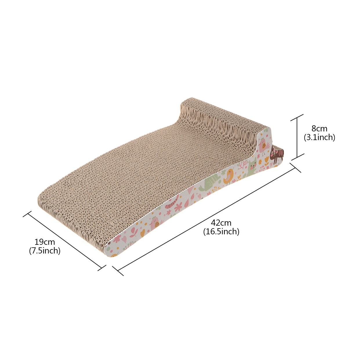 Cardboard Cat Scratcher Post