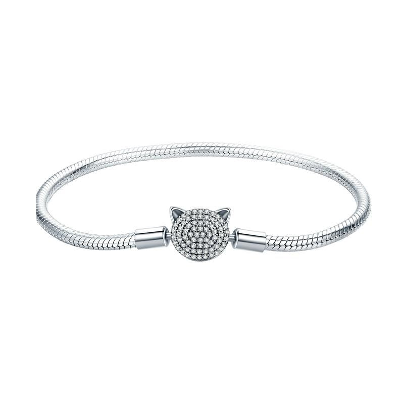 Cat Bangle Bracelet