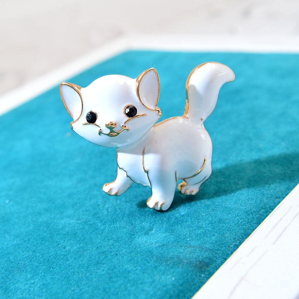 Cat Brooch Pin