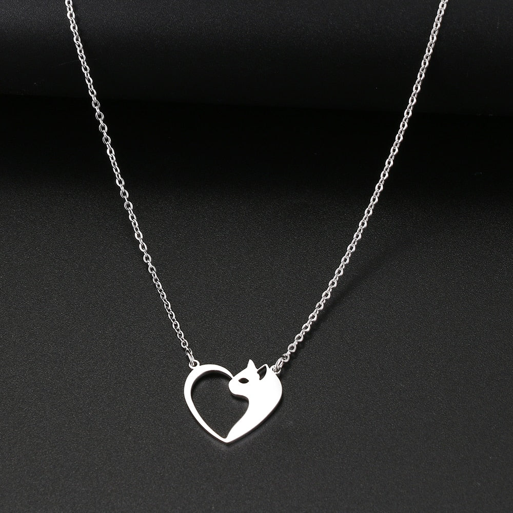 Cat Charm Necklace