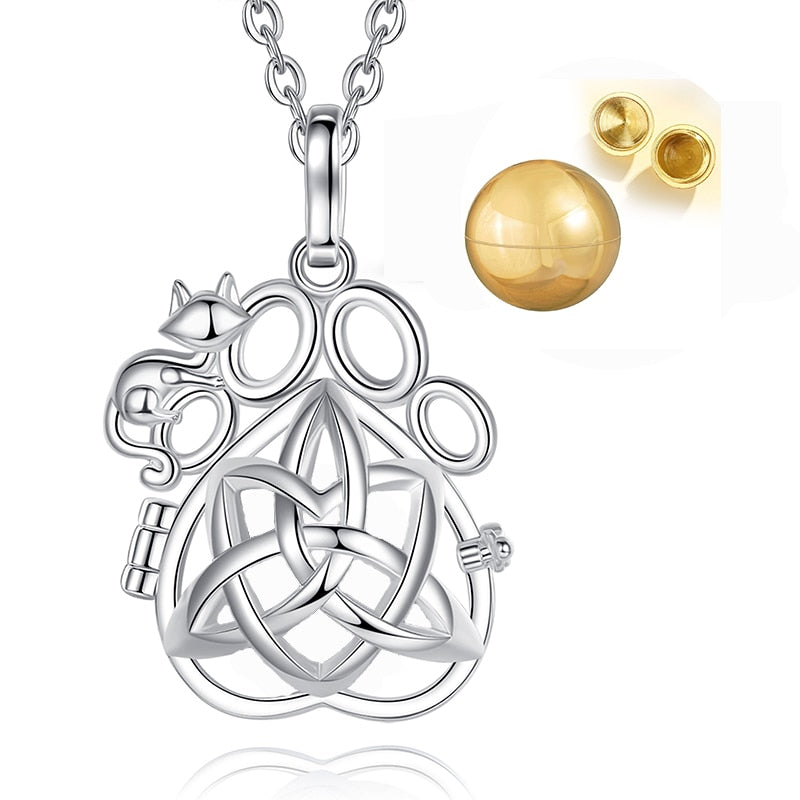 Cat Cremation Necklace
