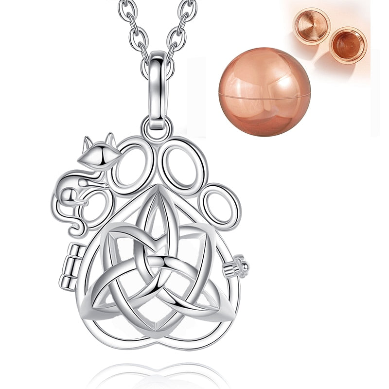 Cat Cremation Necklace