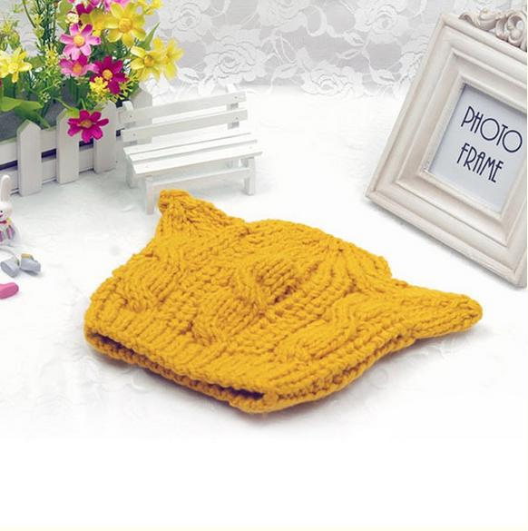 Cat Ear Knit Beanie