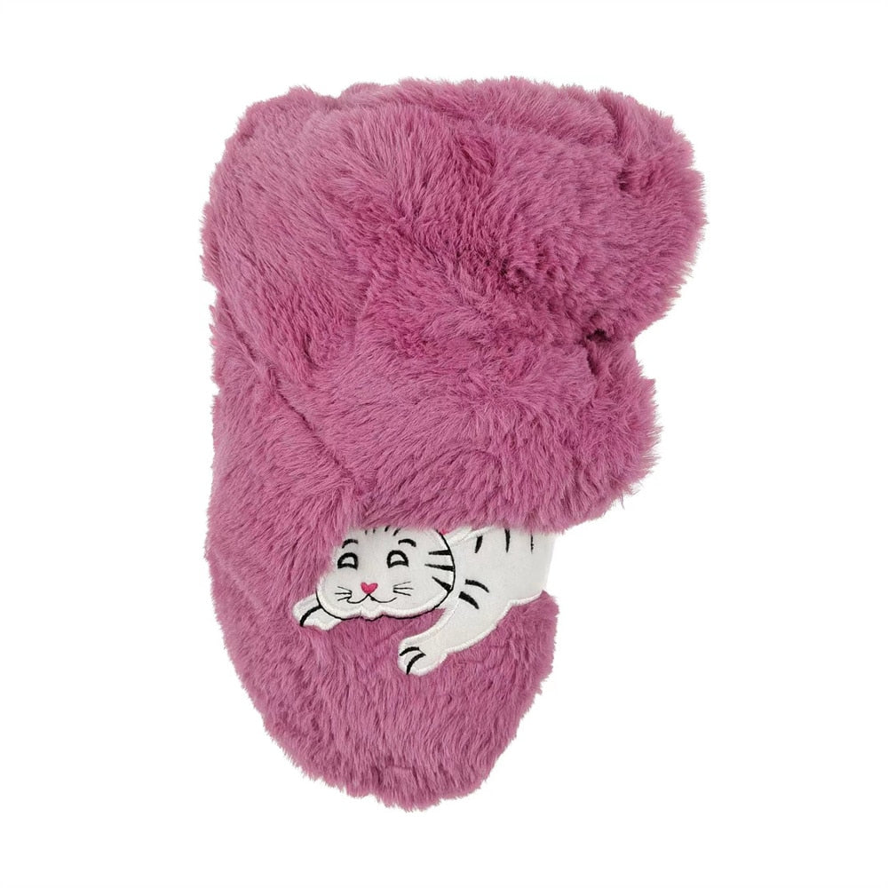 Cat Fur Slippers