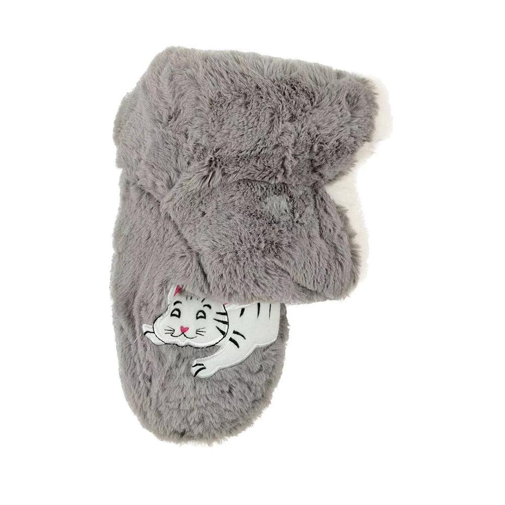 Cat Fur Slippers