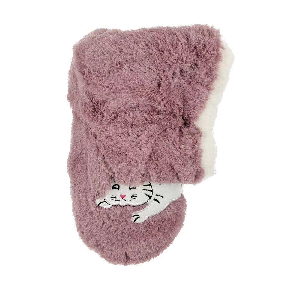 Cat Fur Slippers