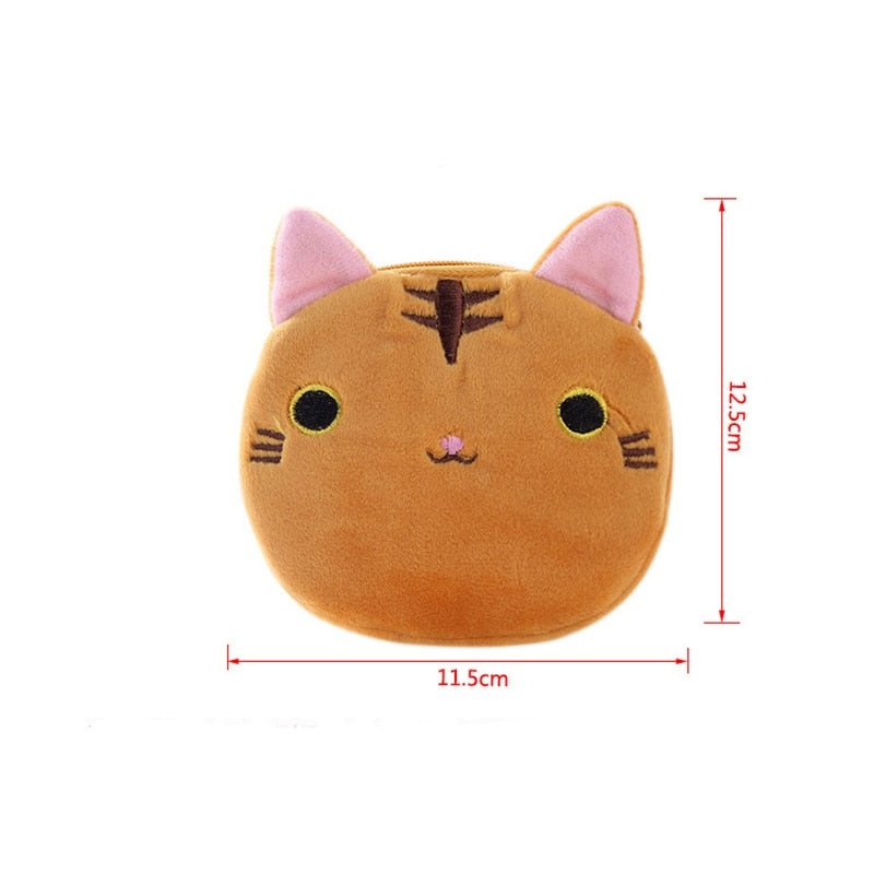 Cat Head Purse