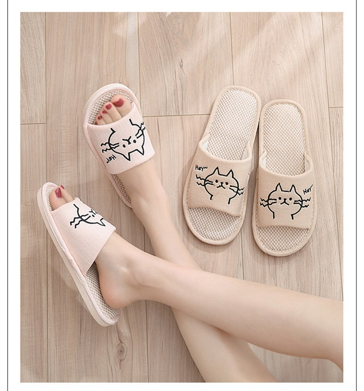 Cat House Slippers