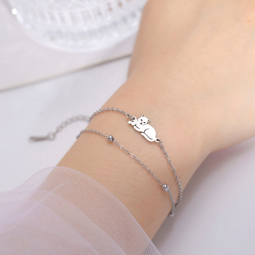 Cat Jewelry Bracelet