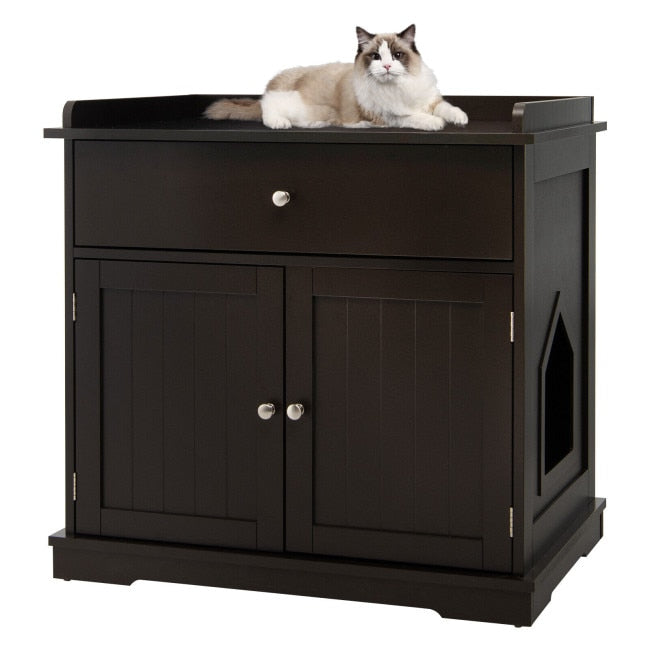 Cat Litter Box Enclosure