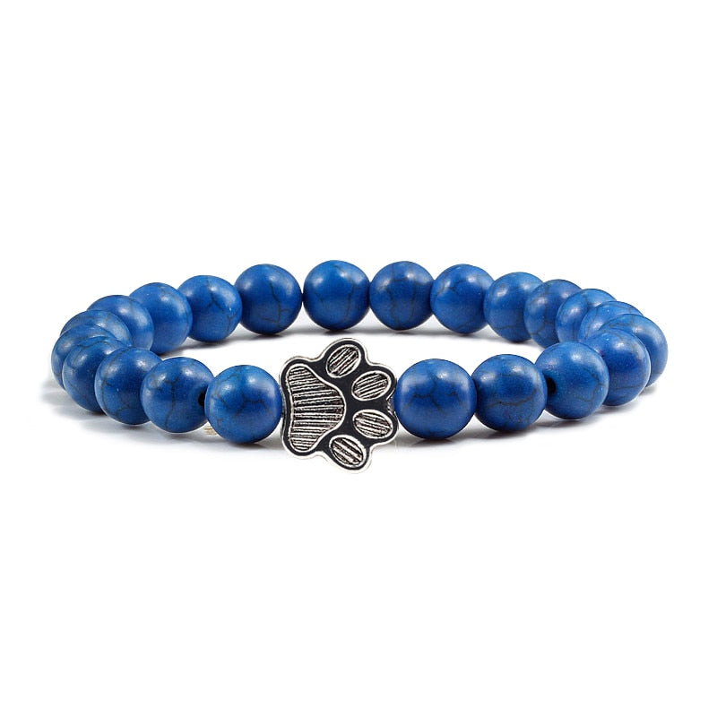 Cat Paw Beaded Bracelet