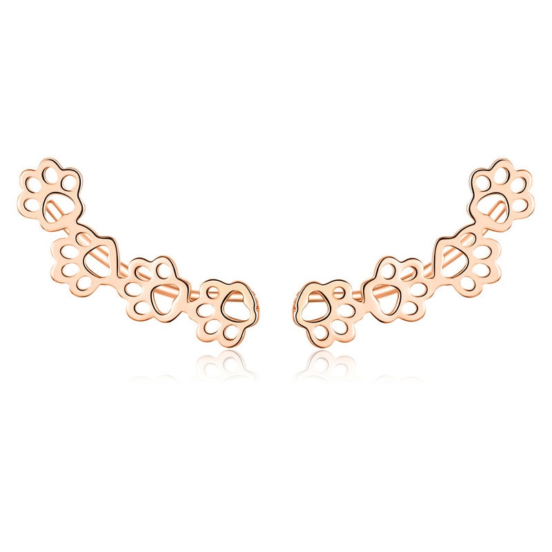 Cat Paw Earrings Studs