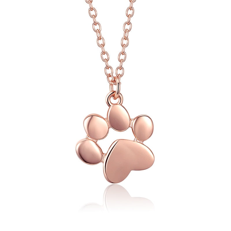 Cat Paw Print Necklace