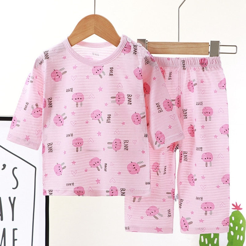 Cat Print Pajamas