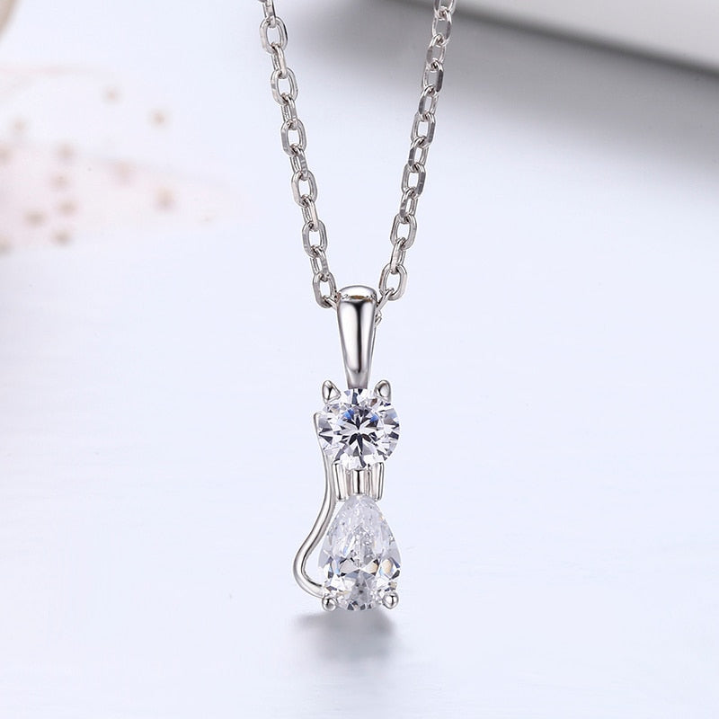 Cat Shaped Necklace