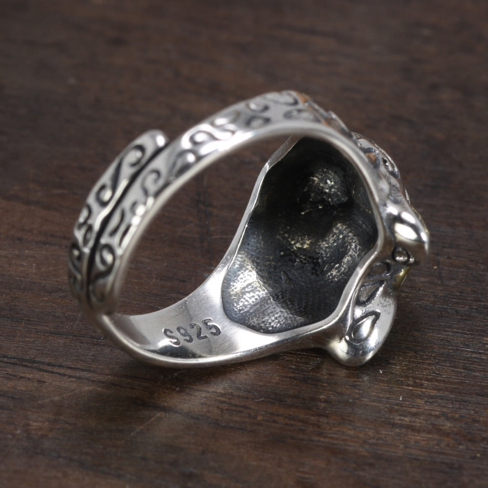Cat Skull Ring