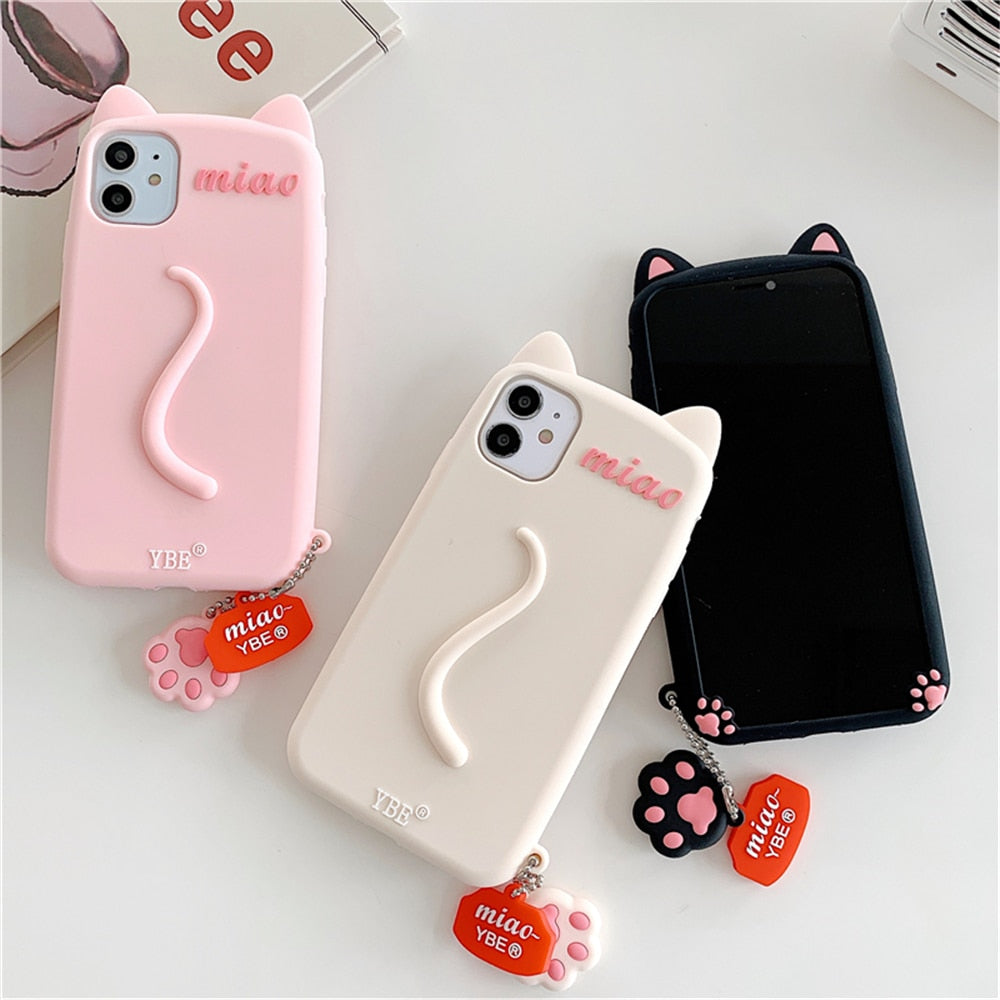 Cat Tail iPhone Case
