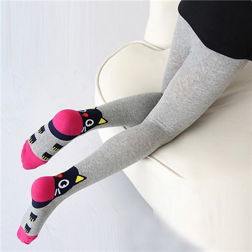 Cat Thigh High Socks