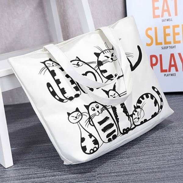 Cat Tote Bag