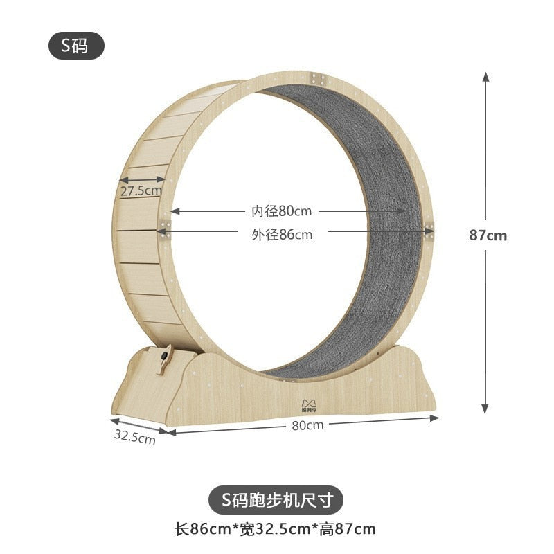 Cat Wheel Exerciser