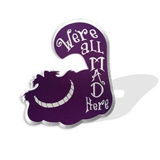 Cheshire cat pin