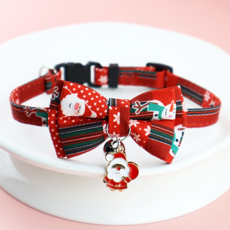 Christmas Cat Collars