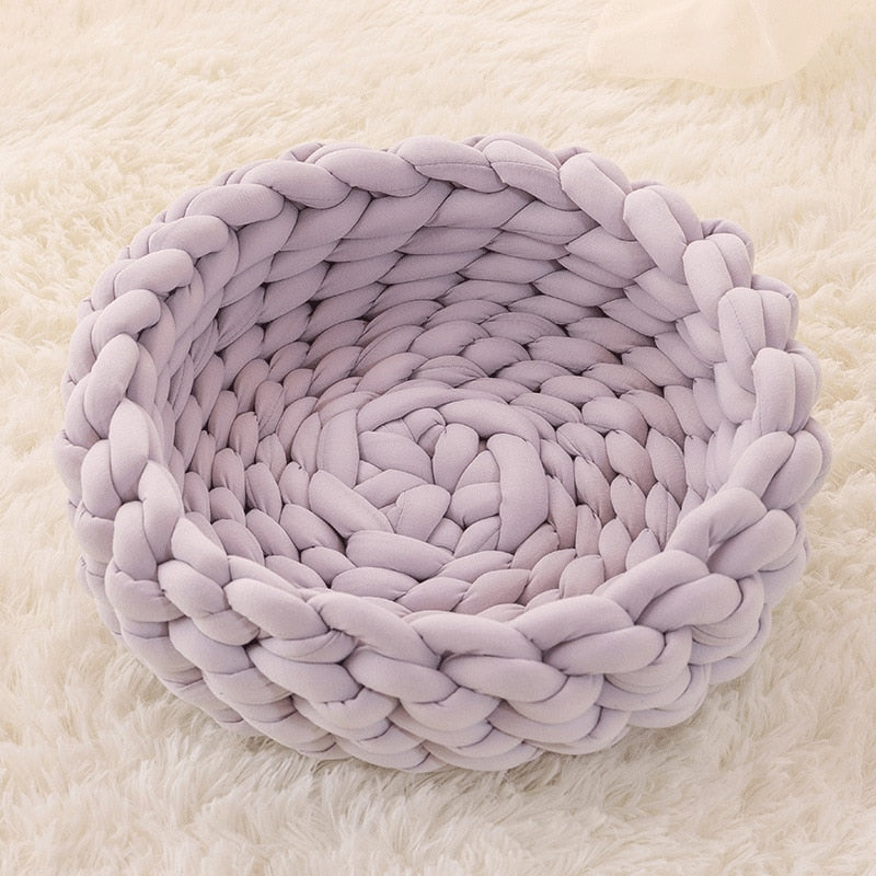 Crochet Cat Bed