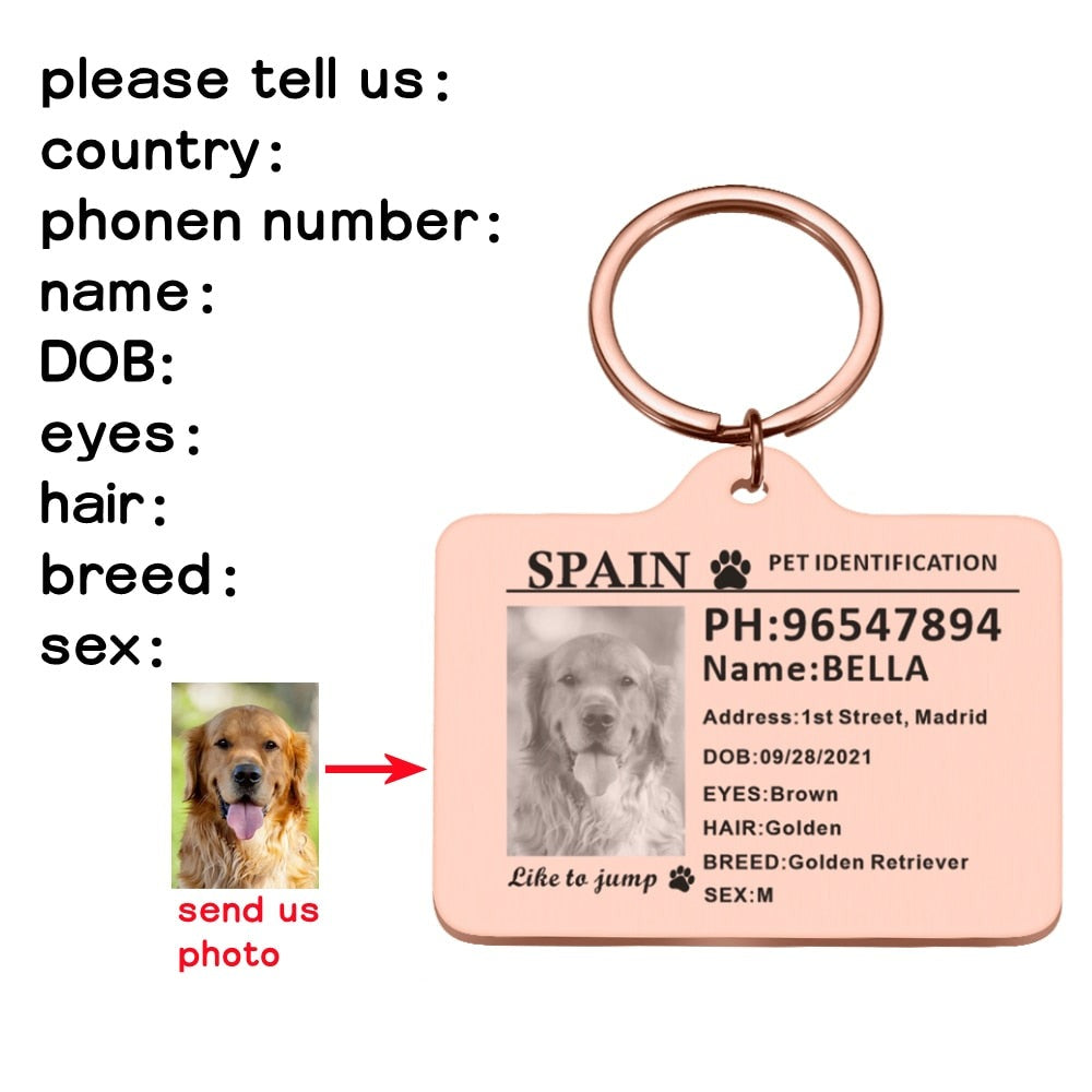 Custom Pet ID Tags