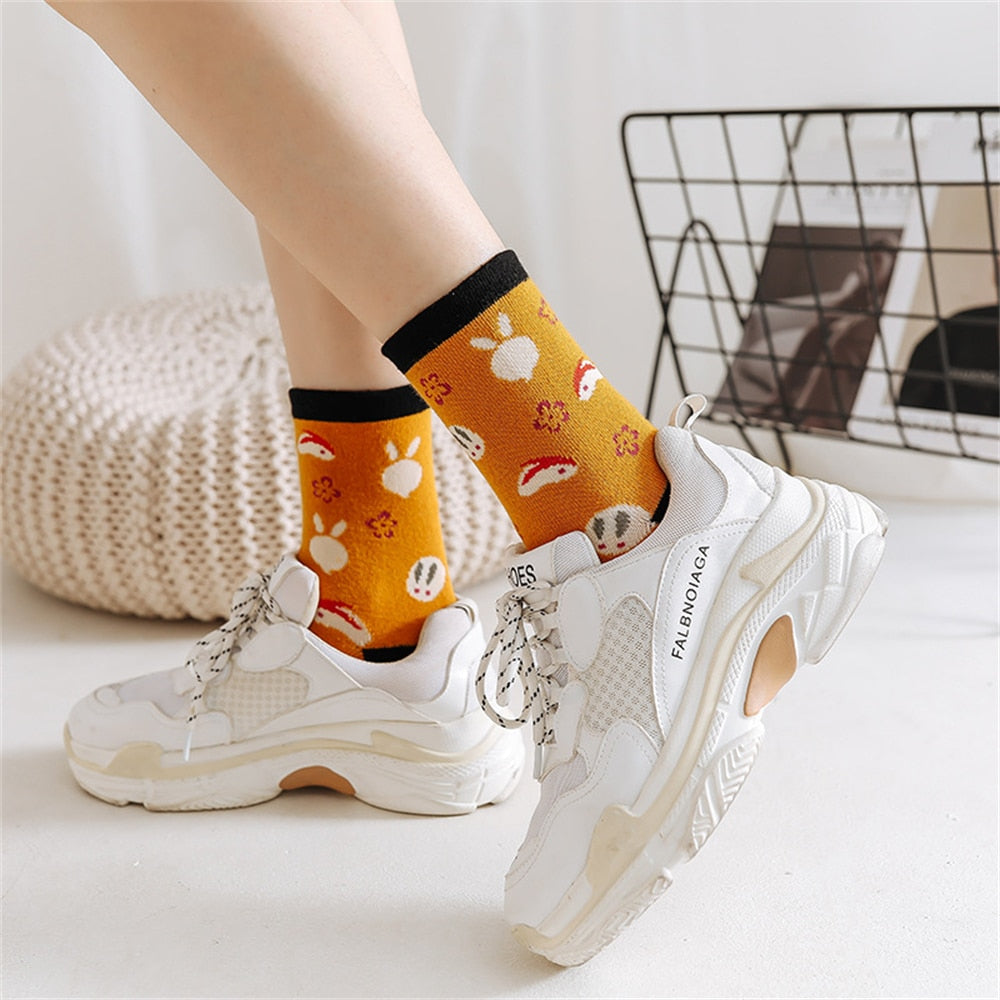 Cute Cat Socks