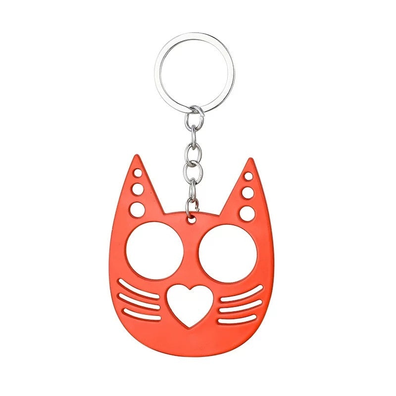 Cute Cat Stabber Keychain